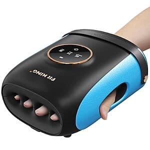 FIT KING Cordless Compression & Heating Hand Massager $30 + Free S&H