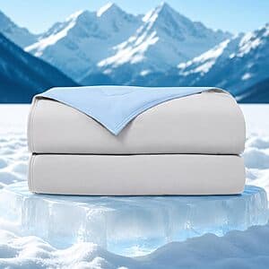 Prime: WDCOZY Reversible Cooling Comforter (Grey or Blue; Queen) $9.90 + Free S&H
