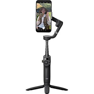 Certified Open Box: DJI Osmo Mobile 6 Smartphone Gimbal (Black) $52 + Free S/H
