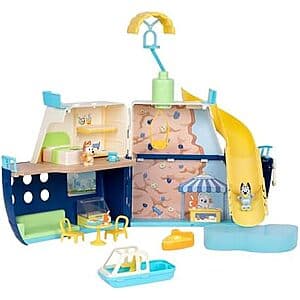 BLUEY Cruise Ship Playset $25