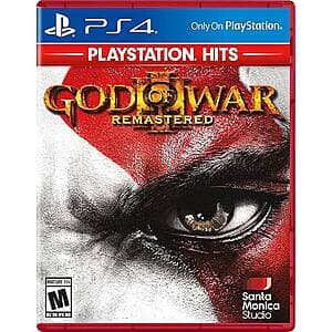 God of War III: Remastered (PS4 PlayStation Hits) $9.90