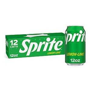 12-Pack 12-Oz Sprite Canned Soda $4.45 w/ Subscribe & Save