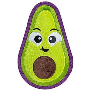 Outward Hound Tough Skinz Durable Squeaky Avocado Dog Toy (Green, Medium) $2.90