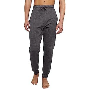 Hanes Men's EcoSmart Fleece Sweatpants Joggers (Black, Charcoal or Navy) from $7.20
