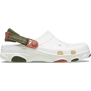 Crocs Adult All-Terrain Adjustable Clogs (Chalk) $24 + Free Shipping