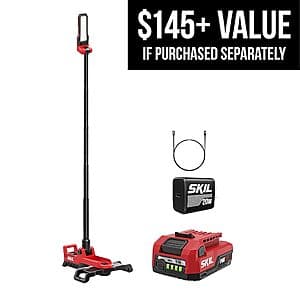 12V/20V SKIL 2500-Lm Rechargeable Tower Work Light w/ 12V 2Ah Battery & Charger $29 & More + Free Store Pickup