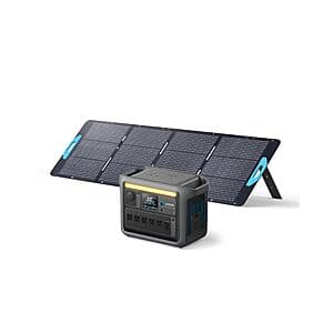 Anker SOLIX C1000 1056Wh 1800W LiFePO4 Power Station + 200W Solar Panel $599 + Free Shipping