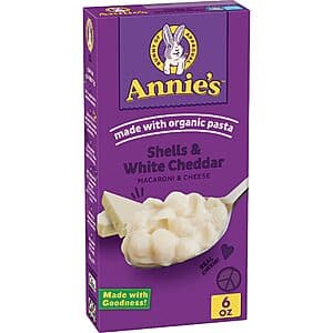24-Ct 6-Oz Annie's White Cheddar Shells + 8.8-Oz Betty Crocker Au Gratin Potatoes $20.40 + Free Shipping