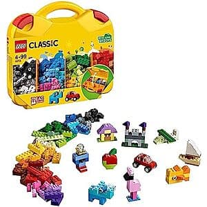 213-Pc LEGO Classic Creative Suitcase Building Kit $10