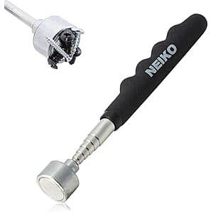 NEIKO 25-Lb Telescoping 7-30" Long Extendable Magnetic Pickup Tool $6.80