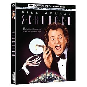 Scrooged (4K UHD + Digital) $14.10