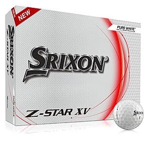 12-Count Srixon Z-Star XV Golf Balls (White) $29