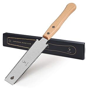 SS SHOVAN Double Edged 11/17 TPI Flush Cut Japanese Style Hand Saw $6