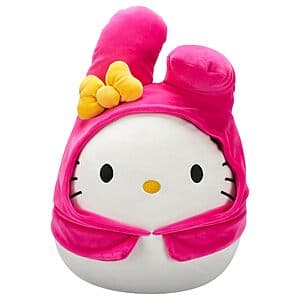 14" Squishmallows Original Sanrio Hello Kitty in My Melody Hoodie Plush Toy $10.40