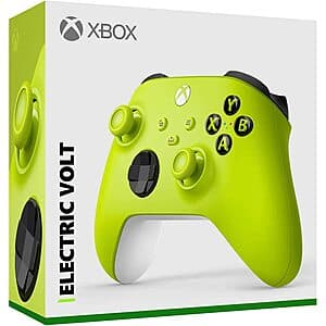 Microsoft Xbox Core Wireless Gaming Controller (Electric Volt Series) $40 + Free S/H