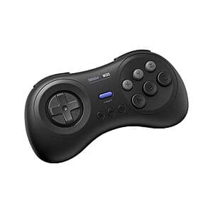 8Bitdo M30 Bluetooth Controller Gamepad w/ 6-Button SEGA Genesis Layout (Black) $24.50 & More