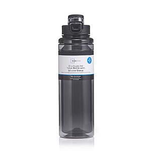 32oz. Mainstays Double Wall Tritan Water Bottle w/ Silicone Sleeve (Black) $4.60 + Free Store Pickup