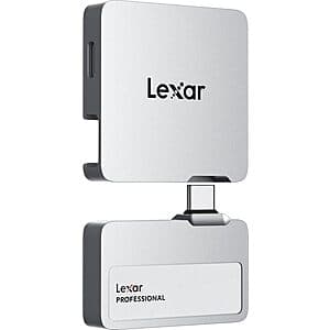Lexar 1TB Professional Go Portable SSD w/Hub $153 + Free Shipping