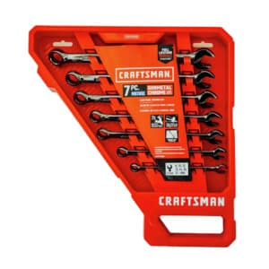7-pc Craftsman Combination Wrench Set (SAE or Metric) $10 + Free Shipping