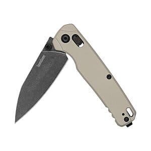 Kershaw Bel Air Folding Pocket Knife w/ 3.1" CPM MagnaCut Blade (Beige) $112.50 + Free Shipping