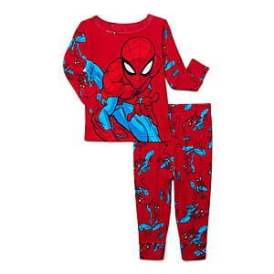 2-Pc Character Toddler Pajama Sets (Bluey, Spiderman, Minnie Mouse, & More) $5 + Free Pickup