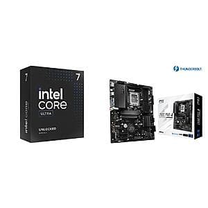 Intel Ultra 7 265K Processor + ASRock Z890 Pro-A ATX Motherboard + 3 PC Games $413 + Free Shipping