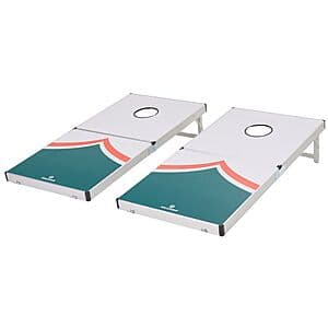2' x 4' Rec League Foldable Aluminum Cornhole Set w/ 8 Bean Bags $23 + Free Ship To Store