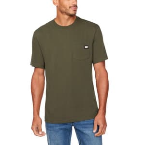 Costco Members: CAT Men’s Pocket Tee (3 Colors) 5 for $24.95 & More + Free S&H