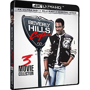Beverly Hills Cop: 3-Movie Collection (4K Ultra HD + Blu-ray + Digital) $22.75