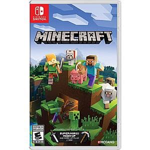 Minecraft (Nintendo Switch) $25 + Free S&H w/ Prime