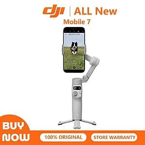 DJI Osmo Mobile 7 Gimbal Stabilizer Phone Tripod $41.05 + Free S&H