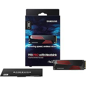 Prime Members: 2TB Samsung 990 Pro PCIe Gen4 M.2 Internal SSD w/ Heatsink $140 + Free S/H