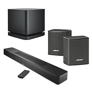 Bose Smart Soundbar 600 + Wireless Surround Speakers + Bass Module 500 $899 + free s/h