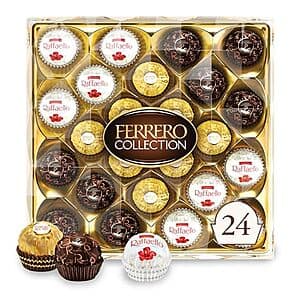 24-ct (9.1-oz) Ferrero Rocher Collection Gourmet Chocolate (Assorted) $8.55 w/ Subscribe & Save