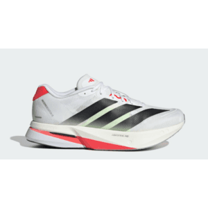 adidas Men's Adizero Boston 13 Running Shoes (Cloud White/Core Black/Lucid Red) $70.40 + Free Shipping