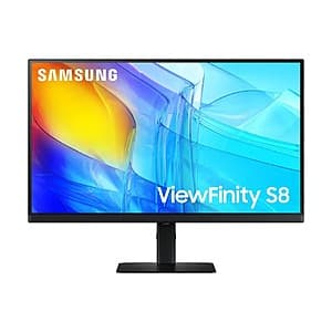 27" Samsung ViewFinity S80D 3840x2160 4K 60Hz 5ms IPS LED Monitor $170 + Free Shipping