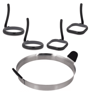Blackstone Egg Ring/Omelet Ring Kit (Silver) $17.15