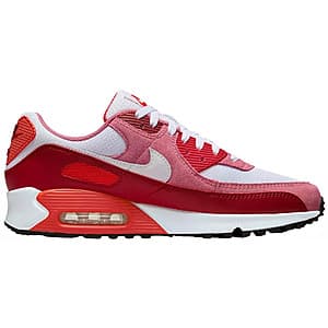 Nike Men's Air Max 90 Shoes (Red/White) $72.75 + Free S&H