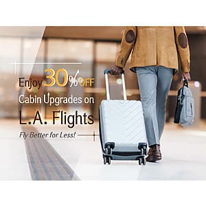 EVA Air Offer: LAX to/from Taipei Route: Cabin Upgrades Using MileageLand Points 30% Off (Travel April, May, Sept & Oct 2026)