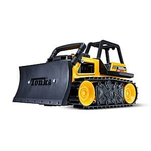 12" Tonka Steel Classics: Bulldozer Toy Truck $15 or less