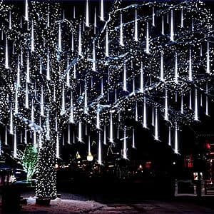 Prime Members: 8-Tube Aukora 12" Meteor Shower LED String Lights w/ 26.9' Cord $4.50 + Free Shipping