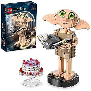 403-Piece LEGO Harry Potter Dobby the House-Elf (76421, 2023) $19.60