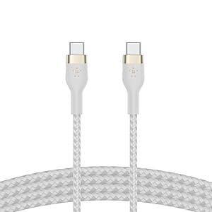 6.5-Ft 60W Belkin BoostCharge Pro Flex Braided USB-C to USB-C Charger Cable $3.40 + Free Shipping