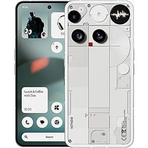 Nothing Phone (3) 5G Unlocked Cell Phone: 16 + 512GB $599, 12 + 256GB $499 + Free S&H
