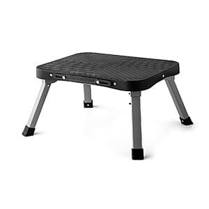 Prime Members: 11" Folding Step Stool w/ Non-Slip 16x12 Large Platform $14.50 & More + Free S&H