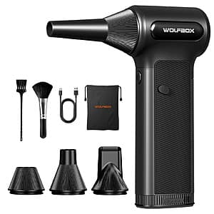Wolfbox DF200 Mini Electric Air Duster w/ Removable Battery $65 + Free S&H