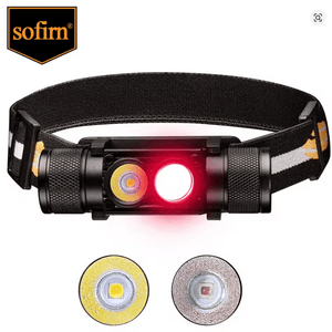 Sofirn H25LR (D25LR) White / Deep Red LED Rechargeable Headlamp w/ 18650 Battery $13.15 + Free Shipping