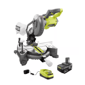 RYOBI 18V ONE+ Cordless 7-1/4" Compound Miter Saw w/ 4.0 Ah Battery & Charger $149 + Free Shipping