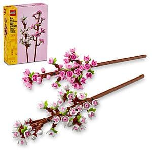 Save 40% on Select LEGO Sets: 430-Pc Flowers Celebrations: Cherry Blossom Set $6.30 & More (Valid 12/12 Only)