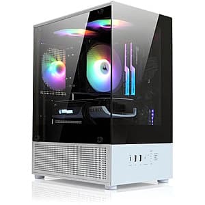 Zalman CUBIX-G Micro-ATX PC Case w/ 3x 120mm FRGB Fans $30 + Free S&H